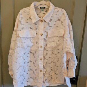 Maeve Anthropologie NWT Cream Lace 1X